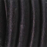 0.5mm Indian Leather Antique Black - 25 Yards - 22.5 Metres Roll