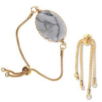 Partially Finished Bracelet Gold - PFBE-GP