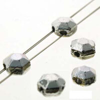 Honeycomb Chiseled Jewel 6mm - HCJ0600030-27000 - Labrador - 30 Bead Strand