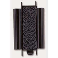 Beadslide Clasp Cross Hatch - Black - CLSP207BK-22