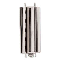 Beadslide Clasp Smooth Plain - Rhodium - CLSP216SP-36