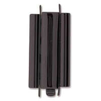 Beadslide Clasp Smooth Plain - Black - CLSP216BK-30