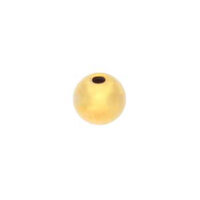 5mm Gold Plated Memory Wire End Caps - 144 Piece Bag - FAMWEC5GP