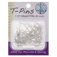 T-pins 1.75in  / 45mm - 40 Pieces
