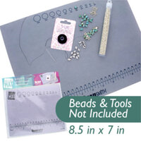 Treasure Mat 8.5" x 7" Non-slip Bead Mat Patent Pending - BMNS8