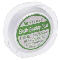 Miyuki - 0.6mm-0.8mm - 5m - Clear - MEL085