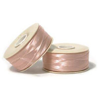Nymo D (0.30mm) Baby Pink - Bobbin - 64 yards / 58m - NYMDBP