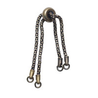 Partially Finished Bracelet Antique Bronze - PFBE-AB