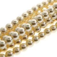 3mm Czech Glass Pearl - 150 Bead Strand - PRL03-70440 - Cream