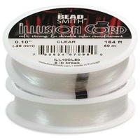 Illusion Cord .010" (0.25mm) Clear - 50m Spool