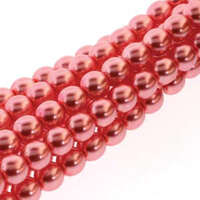 6mm Czech Glass Pearl - 75 Bead Strand - PRL06-61235 - Blush