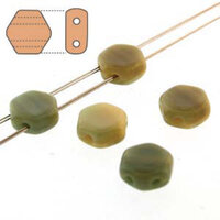 Honeycomb 6mm - HC0699991 - Hodge Podge Seafoam - 30 Bead Strand