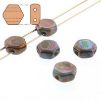 Honeycomb 6mm - HC0699991-15001 - Hodge Podge Seafoam Nebula - 30 Bead Strand