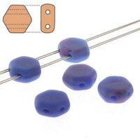 Honeycomb 6mm - HC0699995-84110 - Matte Hodge Podge Blue - 30 Bead Strand