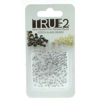 2mm Fire Polish Beads - Bronze Aluminium 00030-01700 - 2gm Pack