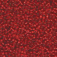 Miyuki 8/0 Rocaille Bead - 8-910 - Silver Lined Flame Red
