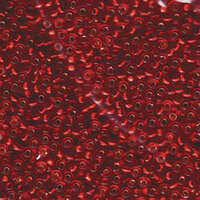 Miyuki 8/0 Rocaille Bead - 8-911 - Silver Lined Ruby