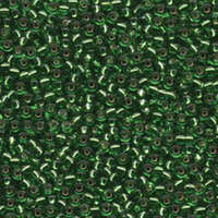 Miyuki 8/0 Rocaille Bead - 8-915 - Silver Lined Light Green