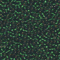 Miyuki 8/0 Rocaille Bead - 8-916 - Silver Lined Green