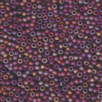 Miyuki 8/0 Rocaille Bead - 8-9134FR - Matte Transparent Dark Topaz AB
