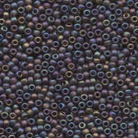 Miyuki 8/0 Rocaille Bead - 8-9135FR - Matte Transparent Root Beer AB