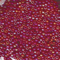 Miyuki 8/0 Rocaille Bead - 8-9141FR - Matte Transparent Ruby AB