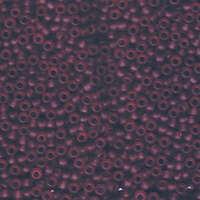 Miyuki 8/0 Rocaille Bead - 8-9142F - Matte Transparent Smoky Amethyst