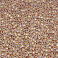 Miyuki 8/0 Rocaille Bead - 8-9196 - 24Kt Yellow Gold Lined Opal