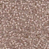 Miyuki 8/0 Rocaille Bead - 8-9215 - Blush Lined Crystal