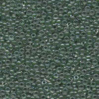 Miyuki 8/0 Rocaille Bead - 8-9217 - Forest Green Lined Crystal