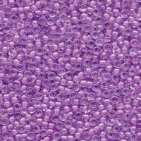 Miyuki 8/0 Rocaille Bead - 8-9222 - Orchid Lined Crystal