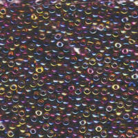 Miyuki 8/0 Rocaille Bead - 8-9357 - Root Beer Lined Light Topaz AB