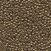 Miyuki 8/0 Rocaille Bead - 8-9457L - Metallic Light Bronze