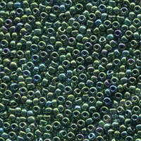 Miyuki 8/0 Rocaille Bead - 8-9468 - Metallic Green Iris