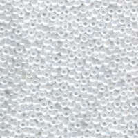Miyuki 8/0 Rocaille Bead - 8-9528 - White Ceylon