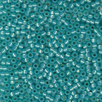 Miyuki 8/0 Rocaille Bead - 8-9571 - Dyed Mint Green Silver Lined Alabaster