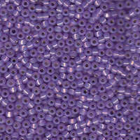 Miyuki 8/0 Rocaille Bead - 8-9574 - Dyed Lilac Silver Lined Alabaster