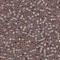 Miyuki 8/0 Rocaille Bead - 8-9579 - Dyed Smoky Light Rose Silver Lined Alabaster