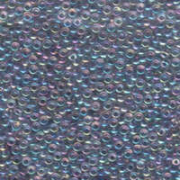 Miyuki 8/0 Rocaille Bead - 8-9825 - Amethyst Lined Crystal AB