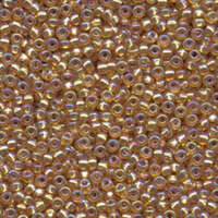 Miyuki 8/0 Rocaille Bead - 8-91004 - Silver Lined Dark Gold AB