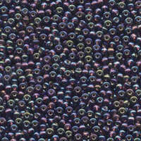 Miyuki 8/0 Rocaille Bead - 8-91013 - Silver Lined Dark Smoky Amethyst AB