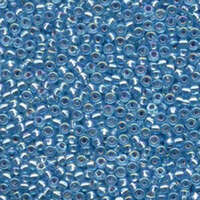 Miyuki 8/0 Rocaille Bead - 8-91018 - Silver Lined Aqua AB