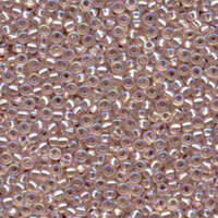 Miyuki 8/0 Rocaille Bead - 8-91023 - Silver Lined Blush AB