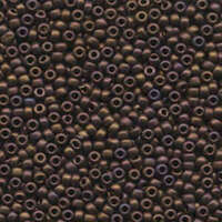 Miyuki 8/0 Rocaille Bead - 8-92005 - Matte Metallic Dark Raspberry Iris