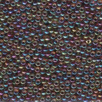 Miyuki 8/0 Rocaille Bead - 8-92213 - Root Beer Lined Crystal AB