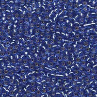 Miyuki 8/0 Rocaille Bead - 8-92431 - Silver Lined Dark Cornflower