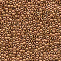 Miyuki 8/0 Rocaille Bead - 8-94203F - Matte Duracoat Galvanized Yellow Golds