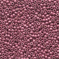 Miyuki 8/0 Rocaille Bead - 8-94210F - Matte Duracoat Galvanized Hot Pink