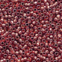 Miyuki 8/0 Rocaille Bead - 8-94245 - Duracoat Silver Lined Dyed Nutmeg