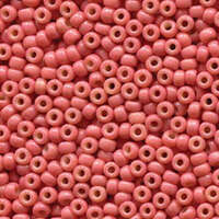 Miyuki 8/0 Rocaille Bead - 8-94464 - Duracoat Opaque Dyed Rose